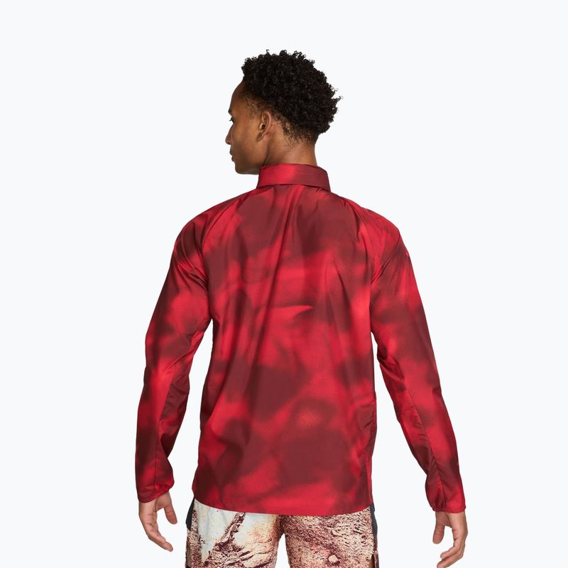 Giacca da corsa da uomo Nike Miler light crimson/tough red 2