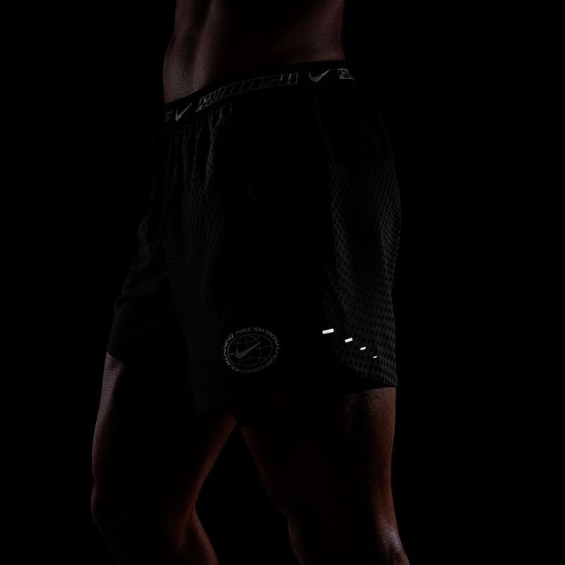 Pantaloncini da corsa da uomo Nike Stride black 5
