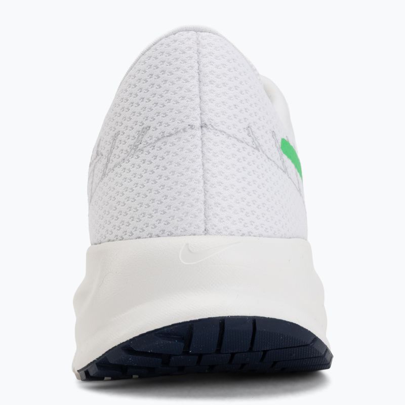 Scarpe da corsa uomo Nike Run Defy White/Midnight Navy/Green Spark 6