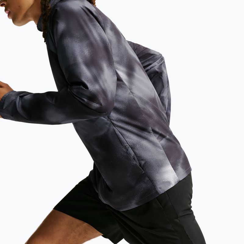 Giacca da corsa da uomo Nike Miler black/smoke grey 4