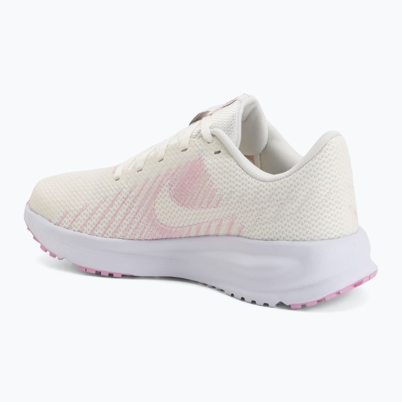 Scarpe da corsa donna Nike Run Defy sail/white/pink rise/pink smoke 3