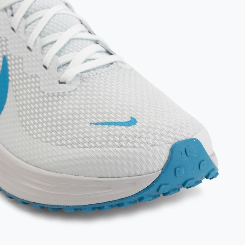 Scarpe da corsa uomo Nike Revolution 8 off white/vast grey/light current blue 7