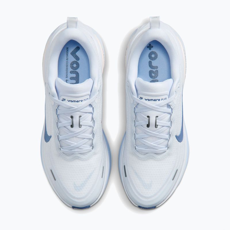 Scarpe da corsa donna Nike Vomero Plus white/aluminum/football grey/mystic navy 5