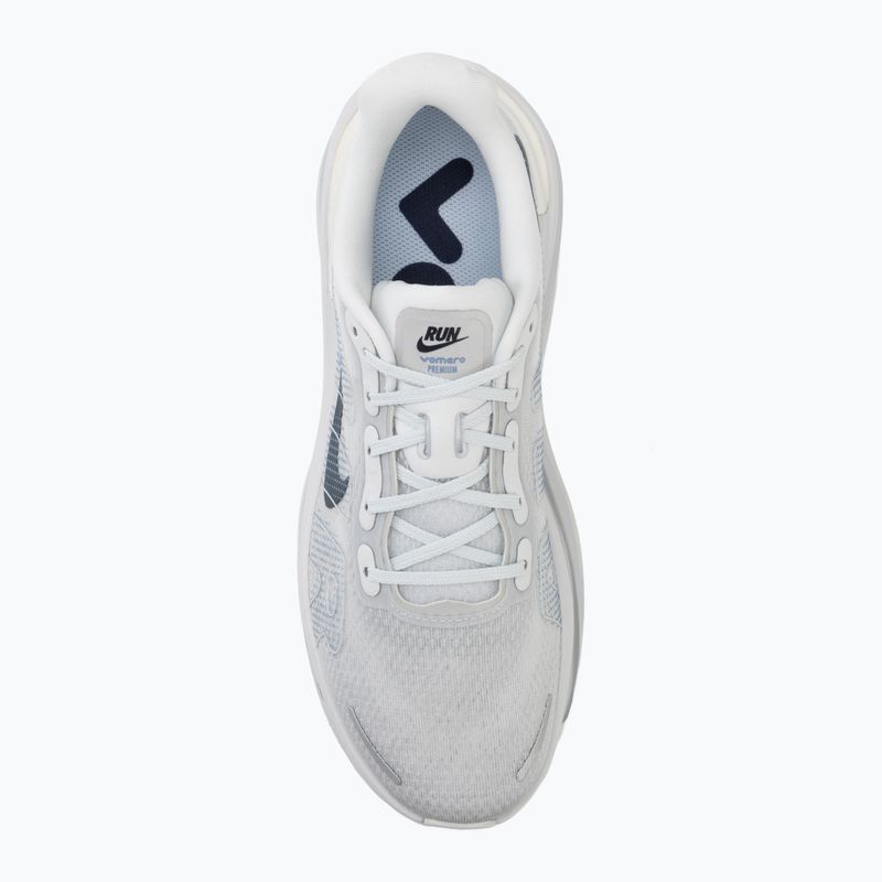 Scarpe da corsa uomo Nike Vomero Premium off white/grey fog/dark obsidian 5