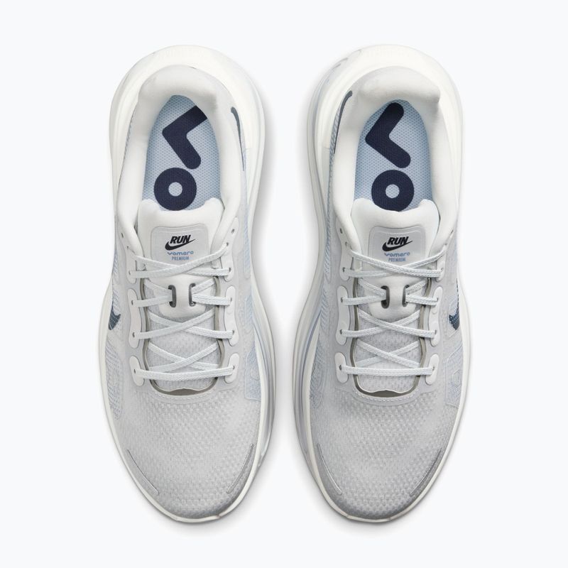 Scarpe da corsa uomo Nike Vomero Premium off white/grey fog/dark obsidian 5