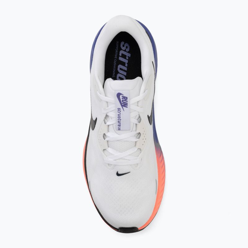 Scarpe da corsa uomo Nike Structure 26 white/atomic pink/racer blue/black 5