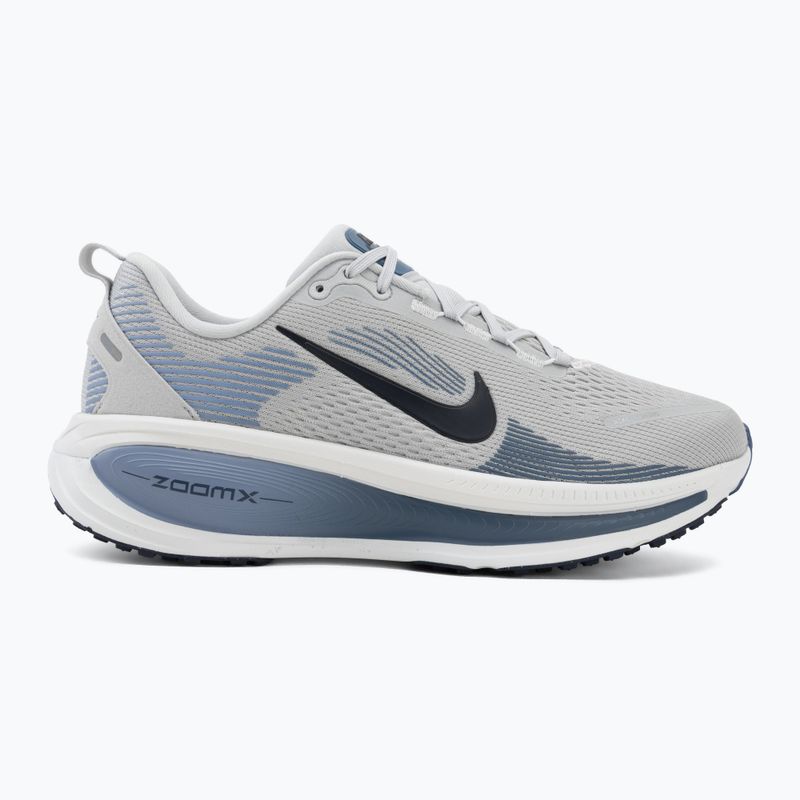 Scarpe da corsa uomo Nike Vomero 18 grey fog/off white/dark obsidian 2