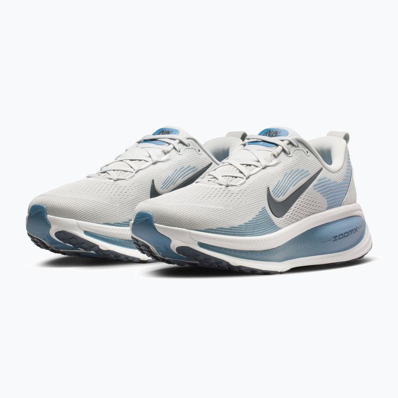 Scarpe da corsa uomo Nike Vomero 18 grey fog/off white/dark obsidian 3