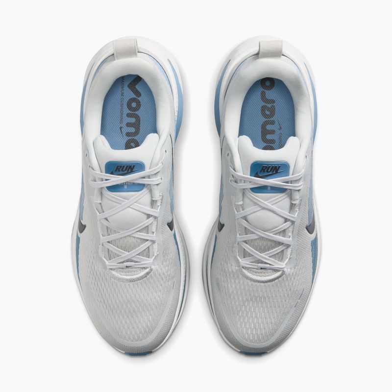 Scarpe da corsa uomo Nike Vomero 18 grey fog/off white/dark obsidian 5