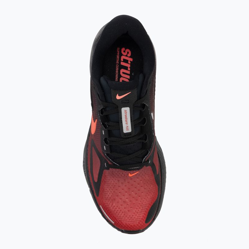 Scarpe da corsa uomo Nike Structure Plus black/university red/bright crimson 5
