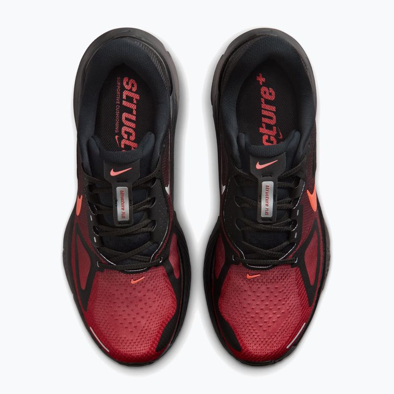 Scarpe da corsa uomo Nike Structure Plus black/university red/bright crimson 5