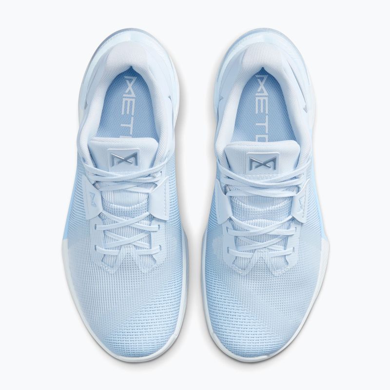 Scarpe da allenamento donna Nike Metcon 10 hydrogen blue/aluminum/hydrogen blue 4
