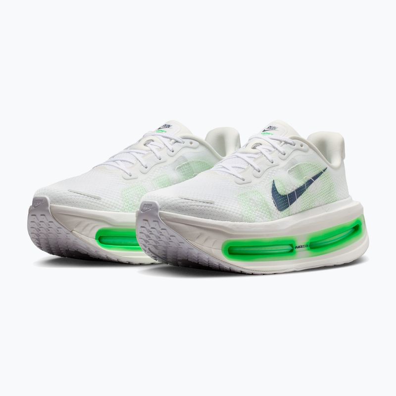 Scarpe da corsa uomo Nike Vomero Premium white/green spark/midnight navy 3