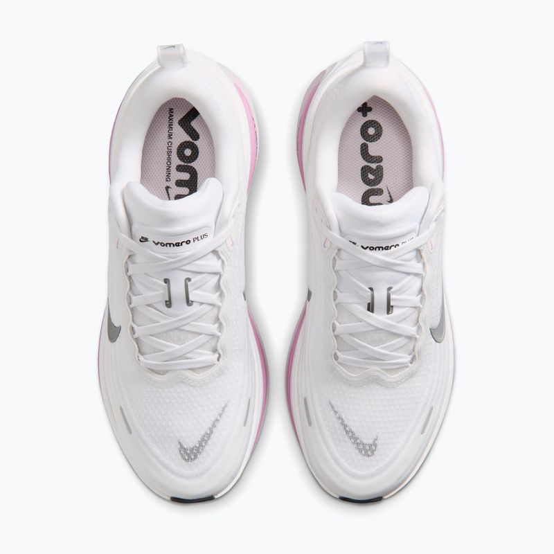 Scarpe da corsa donna Nike Vomero Plus white/bleached lilac/metallic silver 5