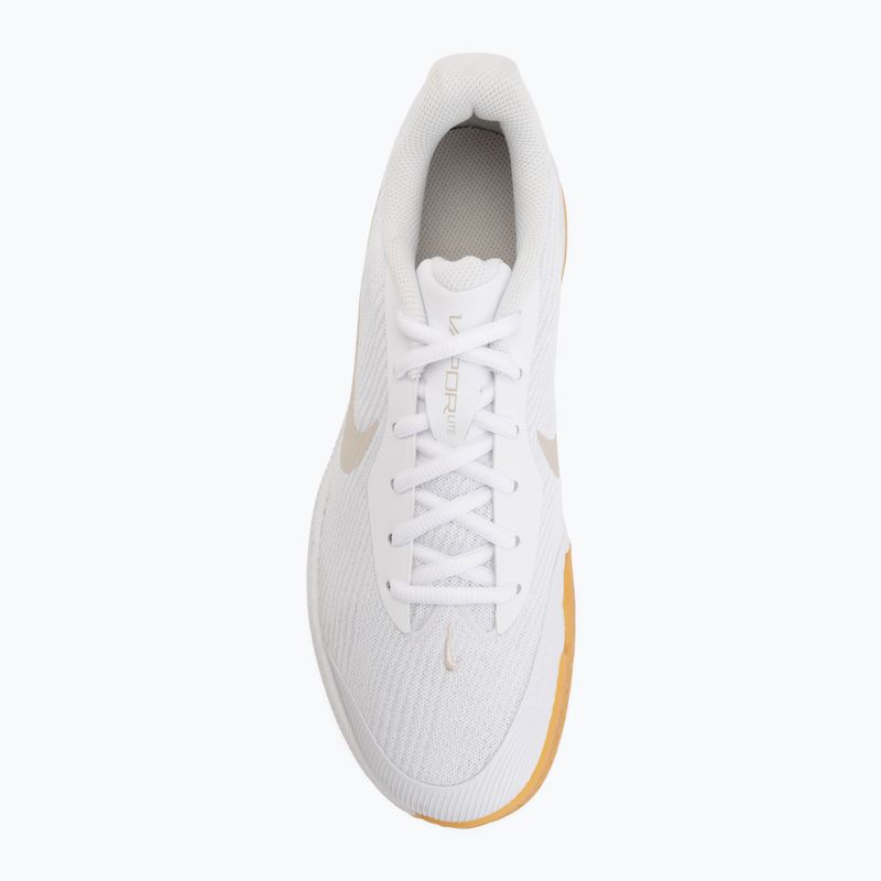 Scarpe da tennis uomo Nike Vapor Lite 3 White/Summit White/Light Orewood Brown 5