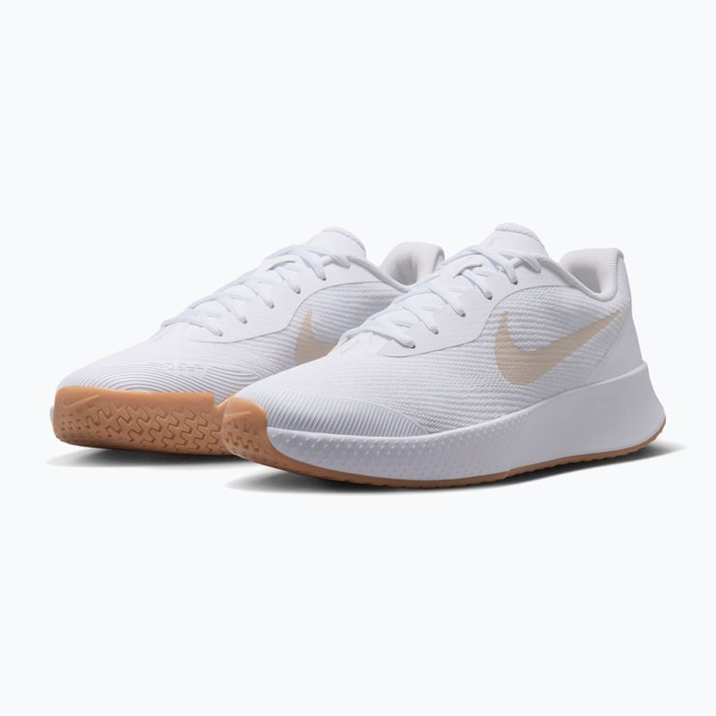 Scarpe da tennis uomo Nike Vapor Lite 3 White/Summit White/Light Orewood Brown 3