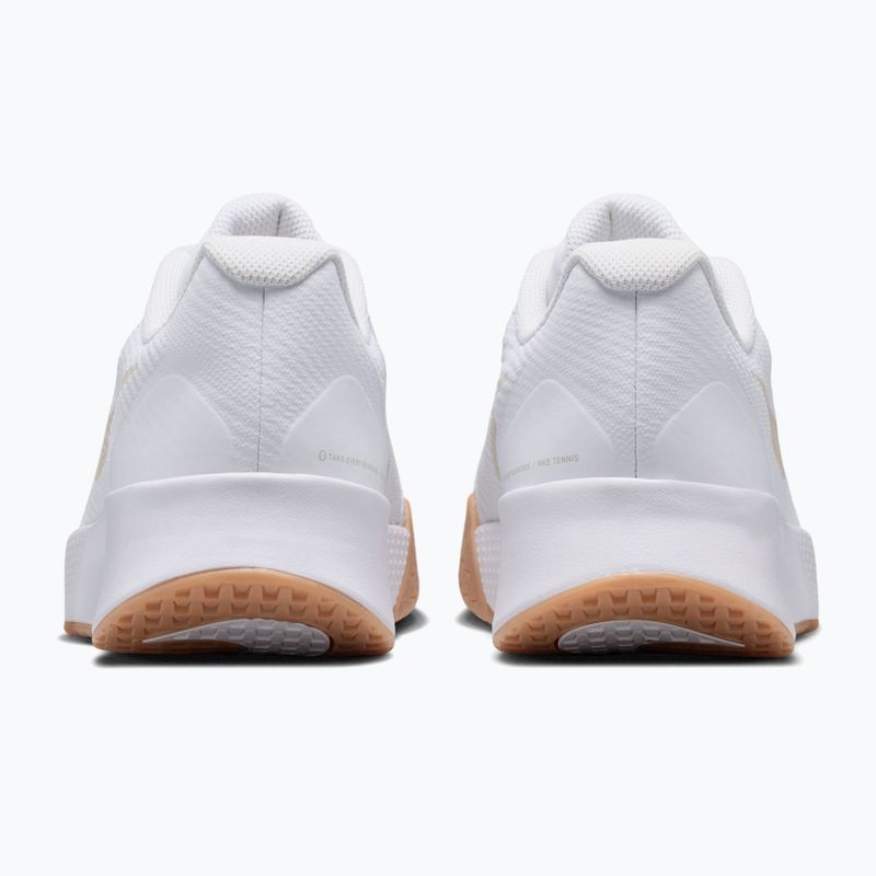 Scarpe da tennis uomo Nike Vapor Lite 3 White/Summit White/Light Orewood Brown 4