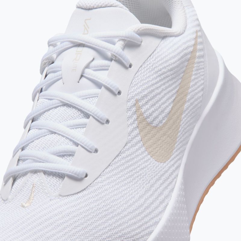 Scarpe da tennis uomo Nike Vapor Lite 3 White/Summit White/Light Orewood Brown 7