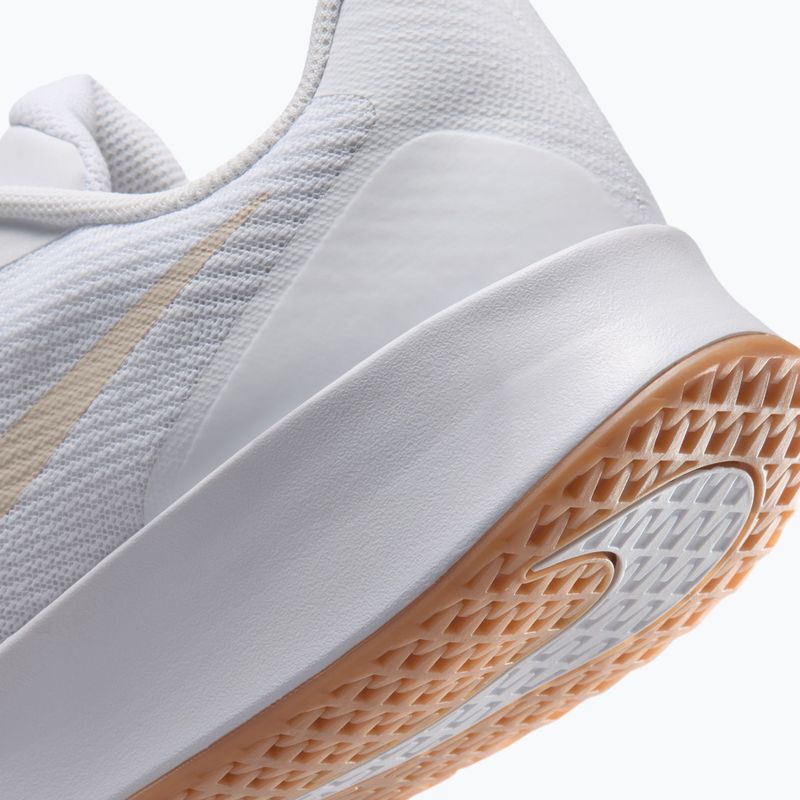 Scarpe da tennis uomo Nike Vapor Lite 3 White/Summit White/Light Orewood Brown 8