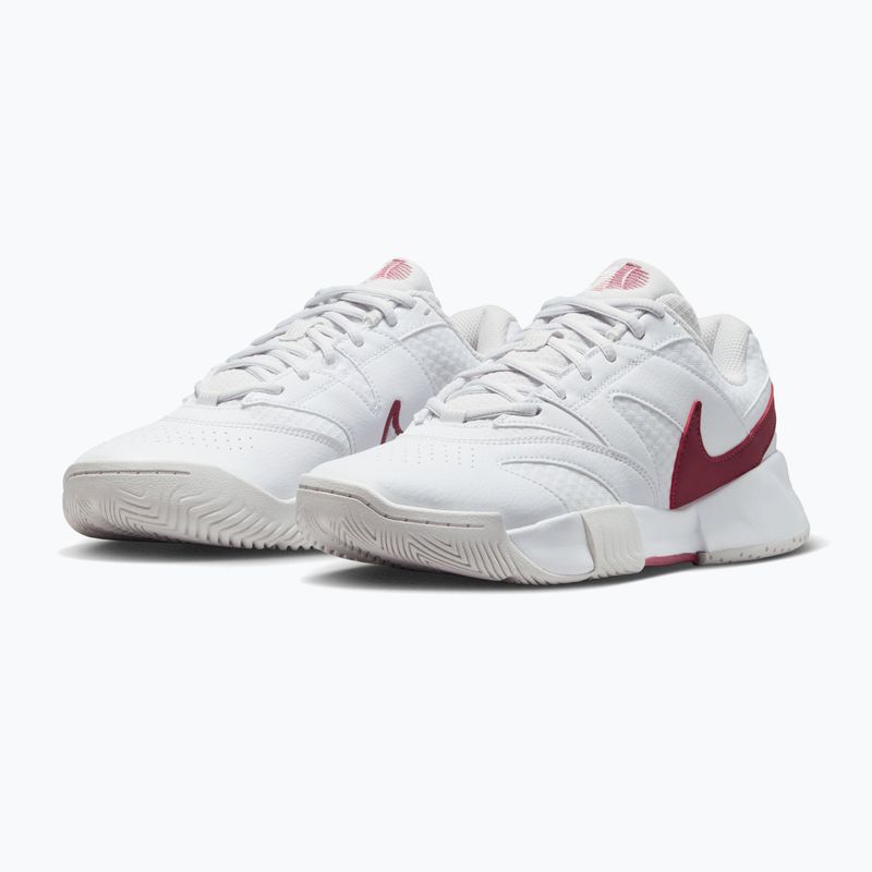 Scarpe da tennis donna Nike Court Lite 4 White/Vast Grey/Pink Smoke 3