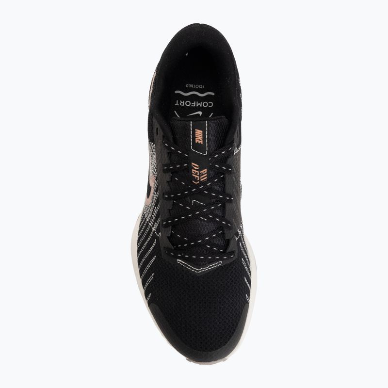 Scarpe da corsa donna Nike Run Defy black/sail/phantom/metallic rose gold 5