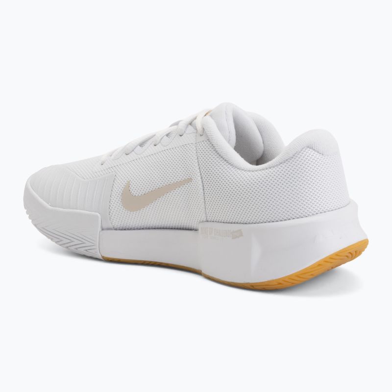 Scarpe da tennis donna Nike GP Challenge Pro white/summit white/linen/light orewood brown 3