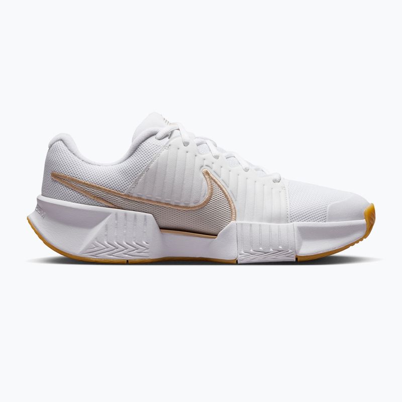 Scarpe da tennis donna Nike GP Challenge Pro white/summit white/linen/light orewood brown