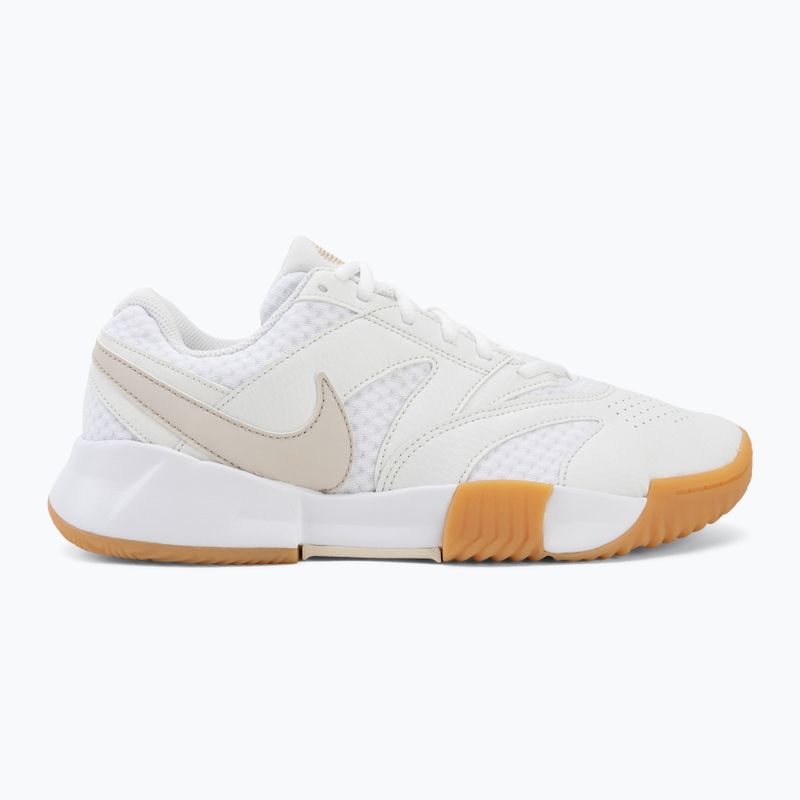 Scarpe da tennis uomo Nike Court Lite 4 White/Summit White/Linen/Light Orewood Brown 2