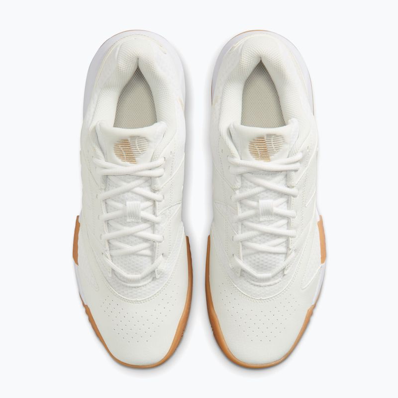 Scarpe da tennis uomo Nike Court Lite 4 White/Summit White/Linen/Light Orewood Brown 5