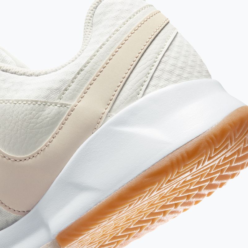 Scarpe da tennis uomo Nike Court Lite 4 White/Summit White/Linen/Light Orewood Brown 8