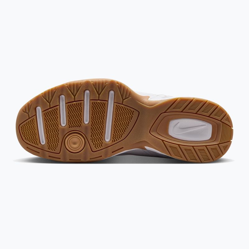 Scarpe da allenamento uomo Nike Air Monarch IV white/indigo storm/gum light brown/white 3