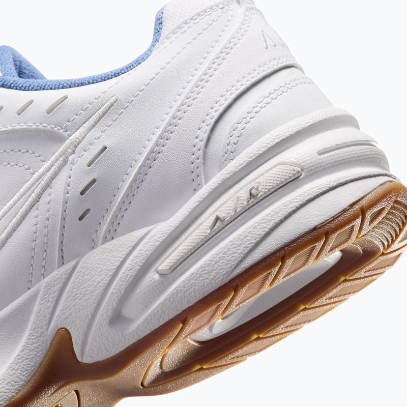 Scarpe da allenamento uomo Nike Air Monarch IV white/indigo storm/gum light brown/white 6