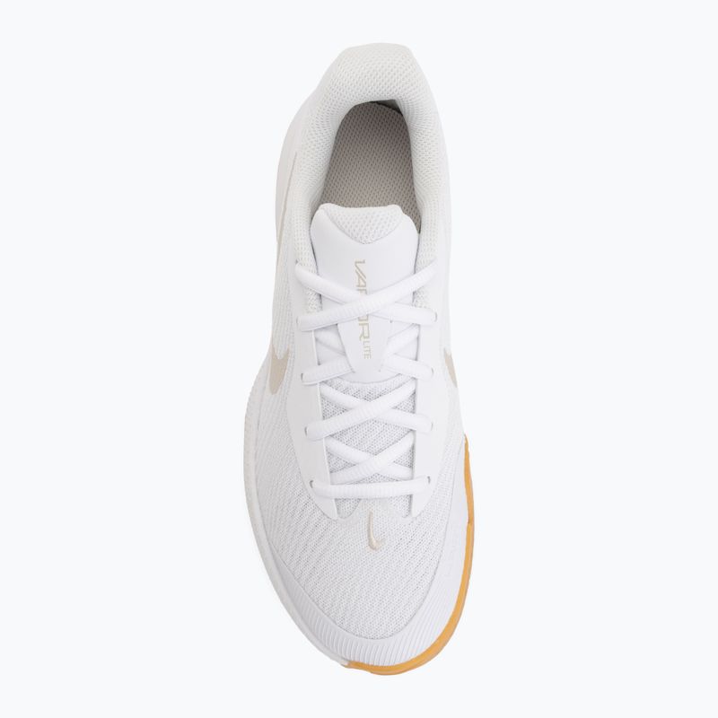 Scarpe da tennis donna Nike Vapor Lite 3 White/Summit White/Light Orewood Brown 5