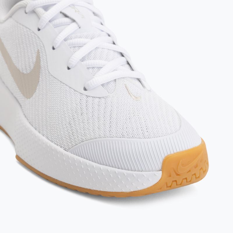 Scarpe da tennis donna Nike Vapor Lite 3 White/Summit White/Light Orewood Brown 7