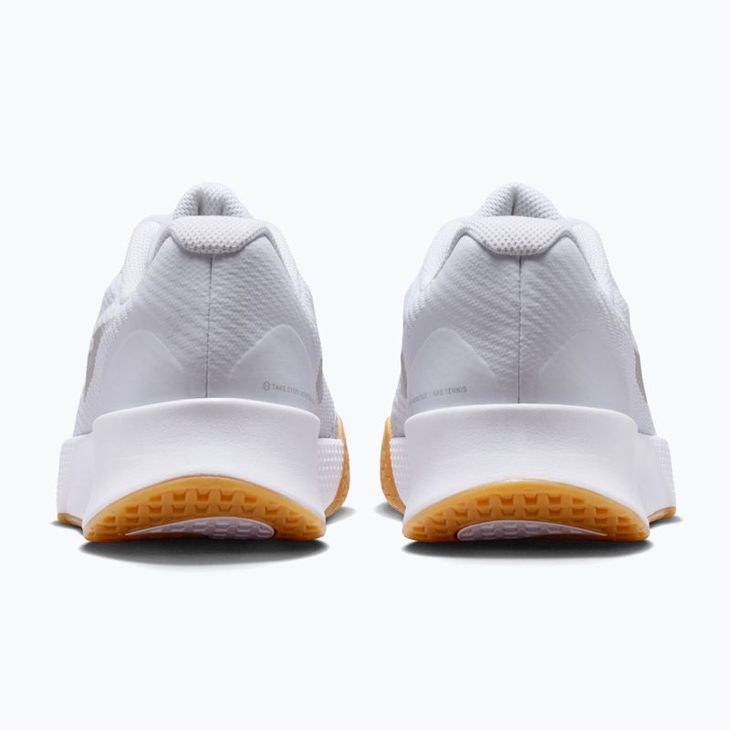 Scarpe da tennis donna Nike Vapor Lite 3 White/Summit White/Light Orewood Brown 4