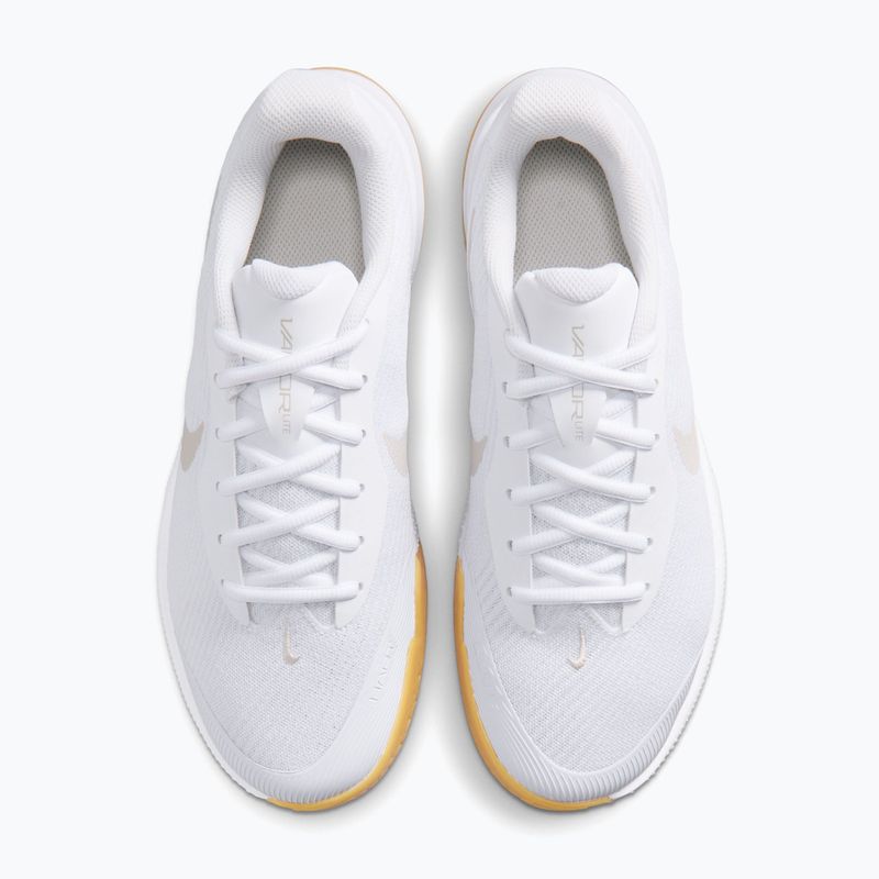 Scarpe da tennis donna Nike Vapor Lite 3 White/Summit White/Light Orewood Brown 5