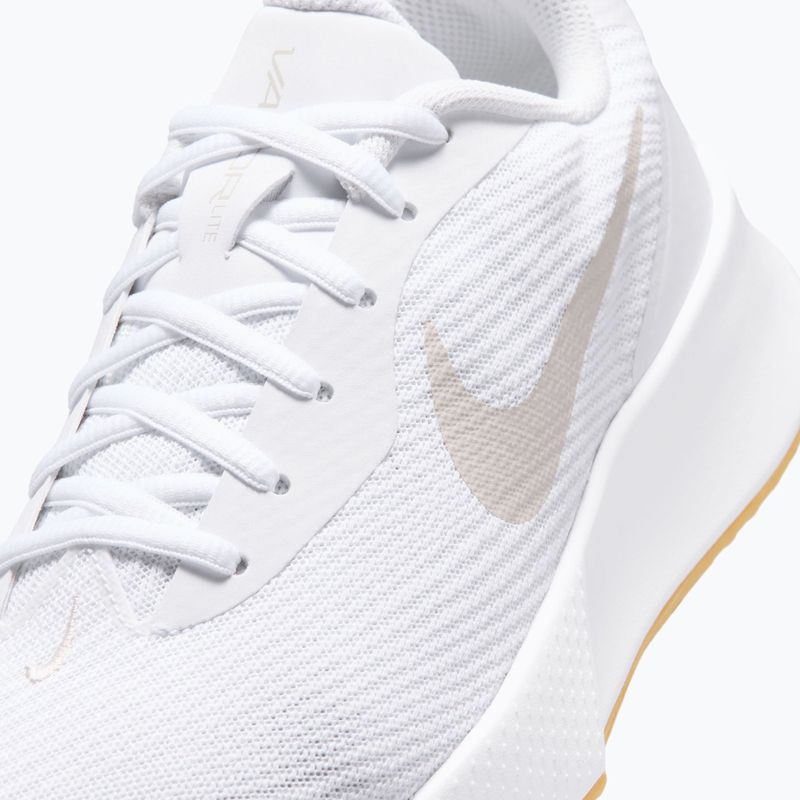Scarpe da tennis donna Nike Vapor Lite 3 White/Summit White/Light Orewood Brown 7