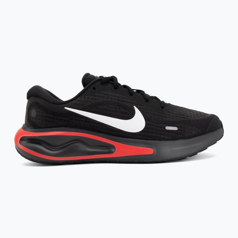Scarpe da corsa uomo Nike Journey Run black/dark smoke grey/red orbit/white 2