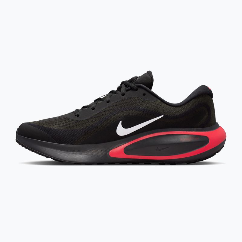 Scarpe da corsa uomo Nike Journey Run black/dark smoke grey/red orbit/white 2