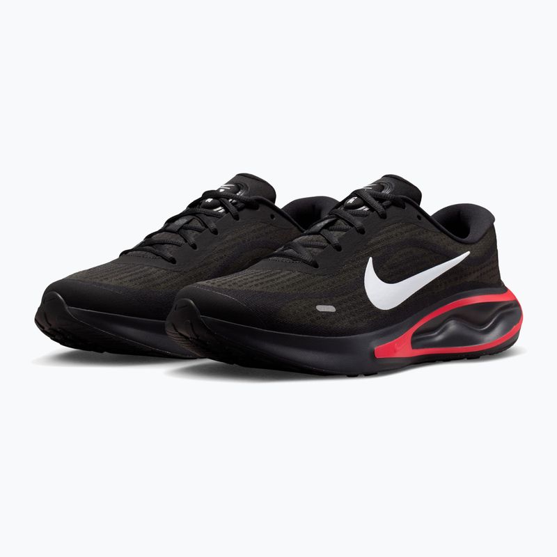 Scarpe da corsa uomo Nike Journey Run black/dark smoke grey/red orbit/white 3