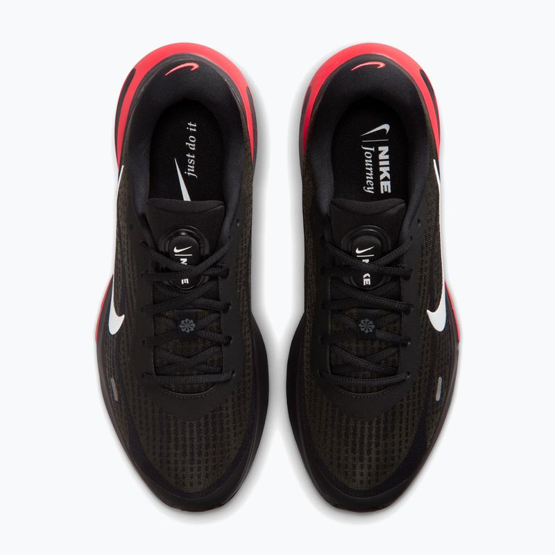 Scarpe da corsa uomo Nike Journey Run black/dark smoke grey/red orbit/white 5