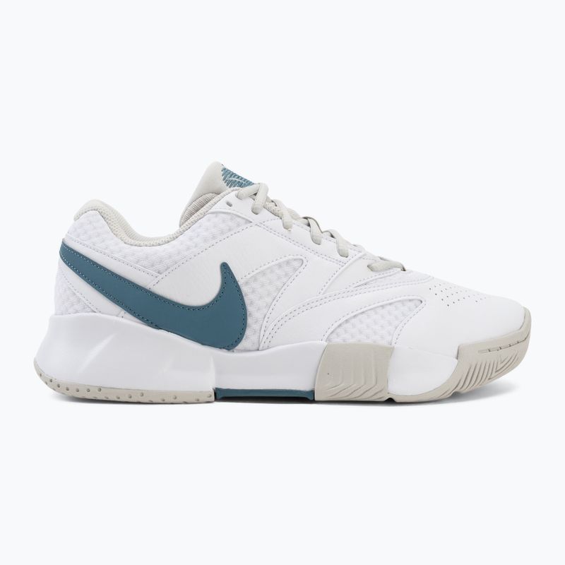 Scarpe da tennis uomo Nike Court Lite 4 White/Light Bone/New Slate/Smokey Blue 2