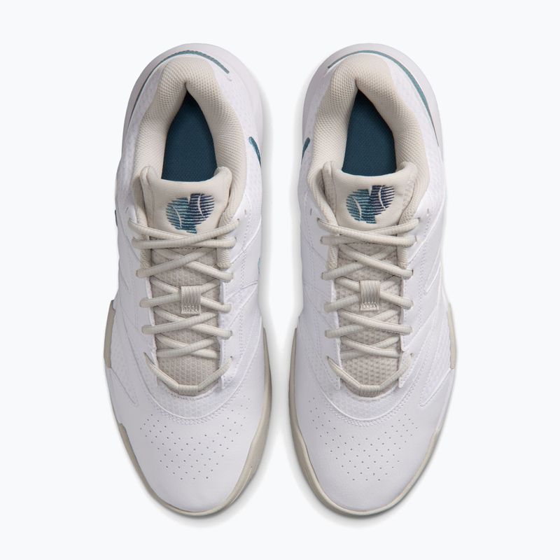 Scarpe da tennis uomo Nike Court Lite 4 White/Light Bone/New Slate/Smokey Blue 5
