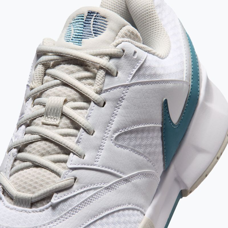 Scarpe da tennis uomo Nike Court Lite 4 White/Light Bone/New Slate/Smokey Blue 7