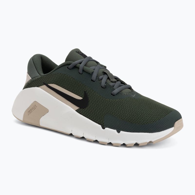Scarpe da allenamento uomo Nike Flex Train camo green/summit white/cream Ii/black