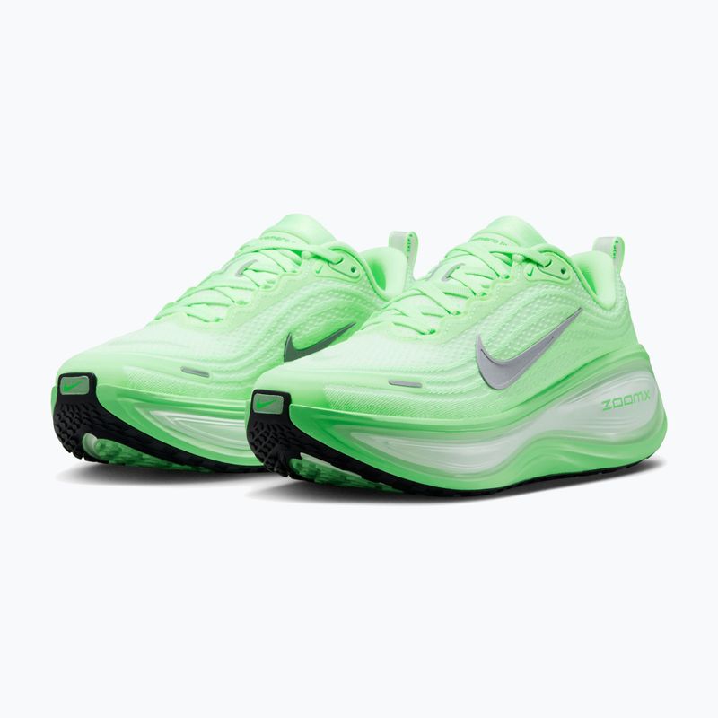 Scarpe da corsa donna Nike Vomero Plus white/illusion green/metallic silver 3