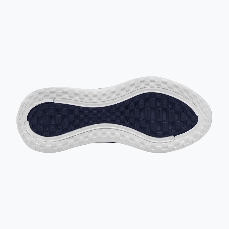 Scarpe da corsa uomo Nike Vomero Plus white/green spark/midnight navy 3