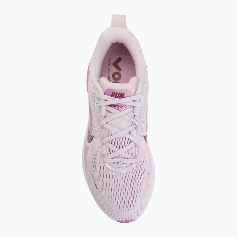 Scarpe da corsa donna Nike Vomero 18 bleached lilac/light magenta/pink smoke 5