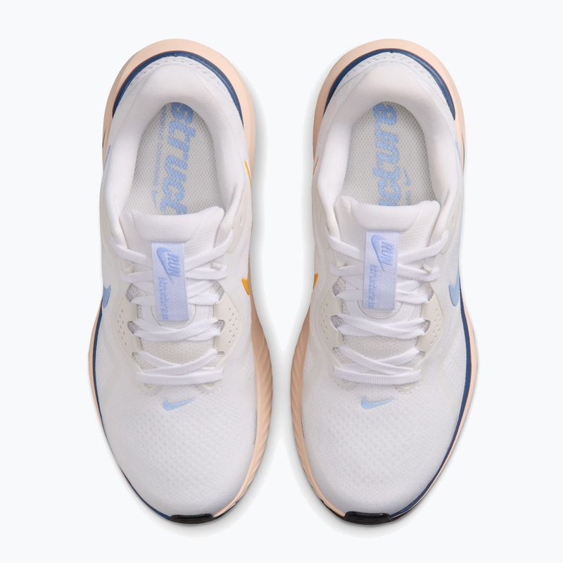 Scarpe da corsa donna Nike Structure 26 white/mystic navy/sundial/aluminum 5