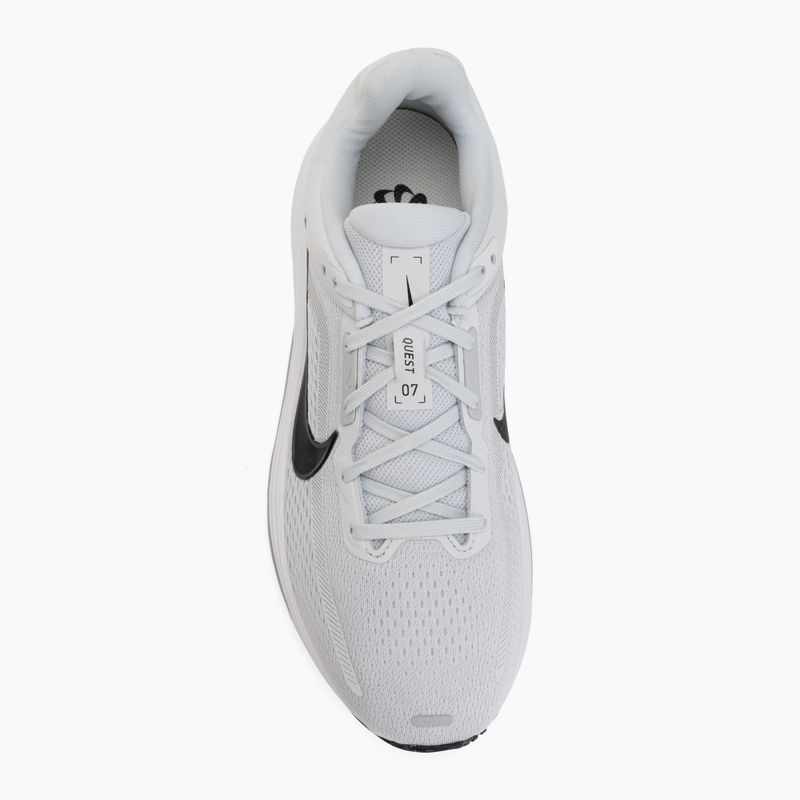 Scarpe da corsa uomo Nike Quest 7 pure platinum/white/wolf grey/black 5